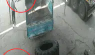 Siirt'te lastik patlaması iki işçiyi hastanelik etti