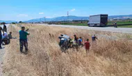 Gönen yolunda direksiyon hakimiyetini kaybeden sürücü kaza yaptı