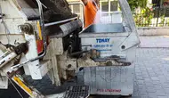 Germencik'te çöp konteynerleri köşe bucak temizleniyor