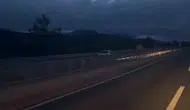 Karabük yolunda ters şeride giren sürücü trafiği birbirine kattı