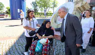 Ordu’da engelli vatandaşlar şehri keşfediyor