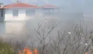 Bursa'da buğday tarlasında korkutan yangın