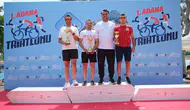 Adana ilk kez triatlon heyecanına ev sahipliği yaptı