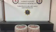 Samsun'da tır operasyonu Yatakta binlerce hap yakalandı