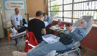 Ünye’de okul bahçesinde kan bağışı seferberliği