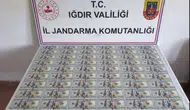 Iğdır yolunda 10 bin dolarlık sahte para operasyonu