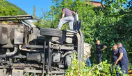 Kastamonu'da kıl payı kurtuluş kamerada