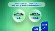 Ondokuz Mayıs Üniversitesi dünya liginde hızla yükseliyor