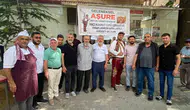 Bolvadin’de esnaf ve cemaatten 2 bin kişilik aşure sofrası