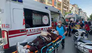 Nazilli’de yaya geçidinde motosiklet dehşeti