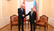 Numan Kurtulmuş Bakü’de Azerbaycanlı mevkidaşlarıyla bir araya geldi