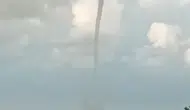 Rize açıklarında oluşan hortum bölge halkını tedirgin etti