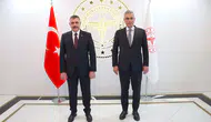 İki bakan 112 Acil sistemi için masaya oturdu