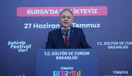 Bursa Kültür Yolu Festivali kapılarını sanatseverlere açtı