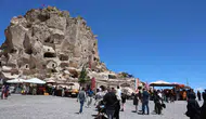 Kapadokya bayramda turist akınına uğradı