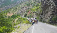 Çoruh Nehri yuttu baba ve oğul kayıp