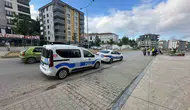 Samsun'da motosiklet kazası sürücüyü hastanelik etti