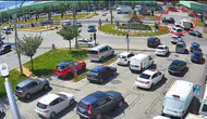 Giresun'da kavşak kazası kamerada Yeniden Refahlı yönetici dahil 4 yaralı