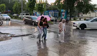 Trakya’da sağanak hayatı felç etti