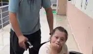 Düzceli babaya okulda Babalar Günü sürprizi