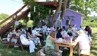 Sinop’ta lavanta tarlasında aromatik bitki eğitimi