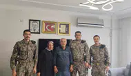 Hatay polisi şehit babalarını yalnız bırakmadı