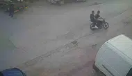 Kaçan genç sürücü kazayla durabildi