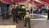Sivaslı Kıbrıs Gazisi İbrahim Aldemir son yolculuğuna uğurlandı
