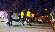 Balıkesir çevre yolunda gece yarısı kaza