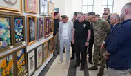 Vanlı mahkumların elinden çıkan 209 sanat eseri görücüye çıktı