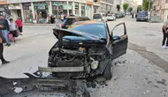 Eskişehir’de kavşak kazası 2 yaralı