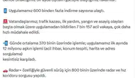 HAYAT 112 uygulaması ilk ayında 600 bin kişiye ulaştı