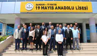 19 Mayıs Anadolu Lisesi’nde öğrenciler için özel okuma alanı açıldı