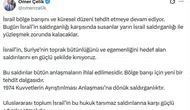 AK Parti'den İsrail'in Suriye saldırılarına sert tepki