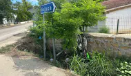 Keşan yolunda motosiklet kazası sürücüyü hastanelik etti
