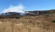 Çeşme yangını büyümeden söndürüldü