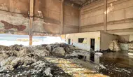Kahramanmaraş’ta tekstil fabrikasında pamuk deposu alevlere teslim oldu