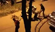 Aksaray parkında bıçaklı kavga kameraya yansıdı