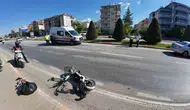 Karaman’da otomobil ile elektrikli bisiklet kazası