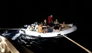 Urla açıklarında gece yarısı operasyonu 18 kişi yakalandı