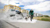 Mersin sokaklarında ilaçlama mesaisi hız kazandı