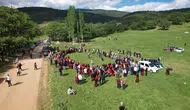 Sındırgı Düğüncüler köyünde yayla şenliği rüzgarı esti