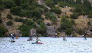 Fırat’ın saklı cenneti Takoran su sporlarıyla hareketlendi