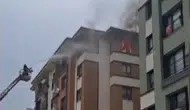 Pazarcık'ta apartman dairesinde korkutan yangın