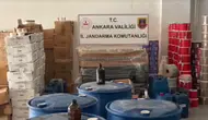 Ankara'da merdiven altı kozmetik operasyonu