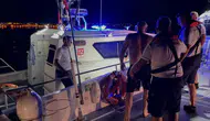 Didim açıklarında batan teknedeki iki kişi ölümden döndü