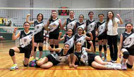 Körfezli voleybolcu kızlar ligi zirvede bitirdi