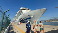 Bodrum dev kruvaziyerle gelen binlerce turisti ağırlıyor