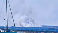 Çeşme’de çöplükten yayılan alevler makilik alanı sardı