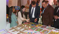 Narmanlı özel öğrencilerin el emeği eserleri görücüye çıktı